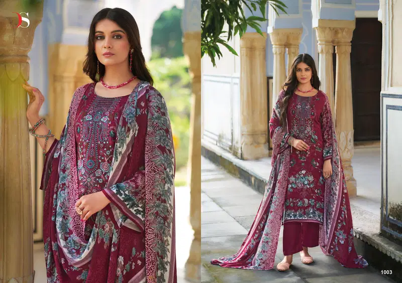 Silsila By Deepsy Pashmina Printed Pakistani Salwar Suit Wholesale Shop In Surat
